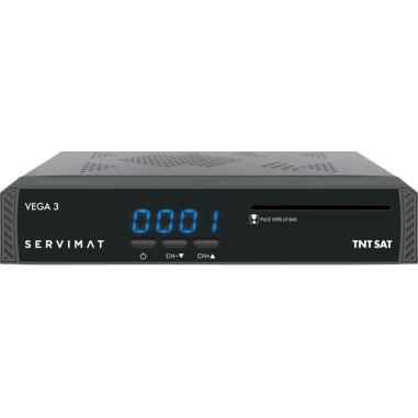 SERVIMAT III Récepteur TV satellite Full HD + Carte d'accès TNTSAT V6 Astra 19.2E