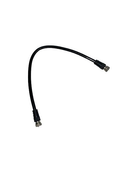 HDSAT Cable Coaxial 25 cm avec fiches F thermo soudées idéal Raccord LNB Pointeur Sat