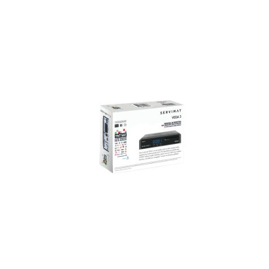SERVIMAT III Récepteur TV satellite Full HD + Carte d'accès TNTSAT V6 Astra 19.2E + Câble HDMI