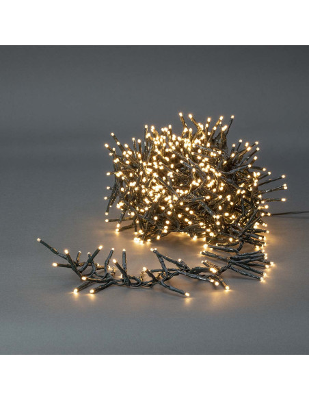 Lumières Décoratives  Groupe  576 LED's  Blanc Chaud  4.20 m  Effets d