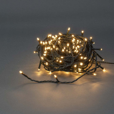 Lumières Décoratives  Corde  180 LED's  Blanc Chaud  13.50 m  Effets d
