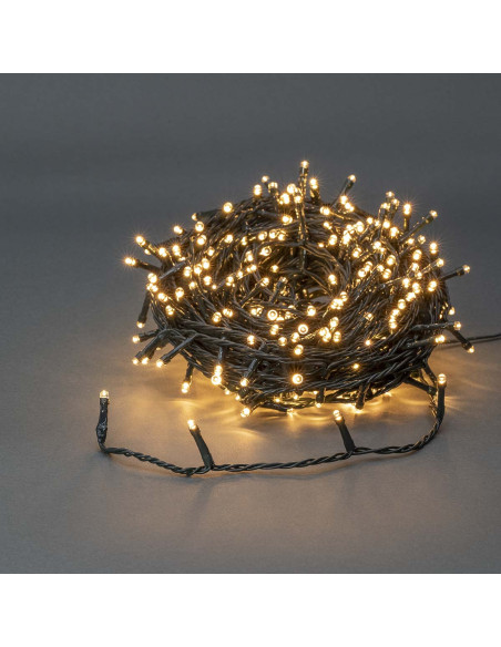 Lumières Décoratives  Corde  720 LED's  Blanc Chaud  54.00 m  Effets d