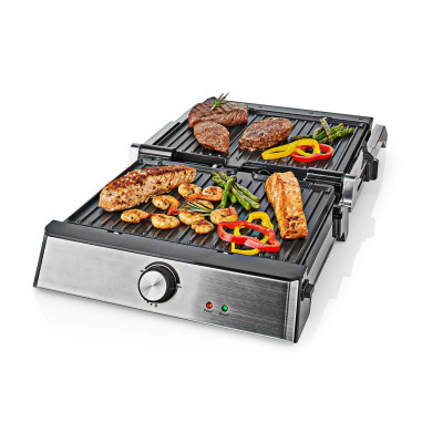 Grill de Contact  2000 W  29 x 23 cm  Contrôle de la température régla