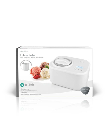Sorbetière  1.0 l  Blanc  Plastique