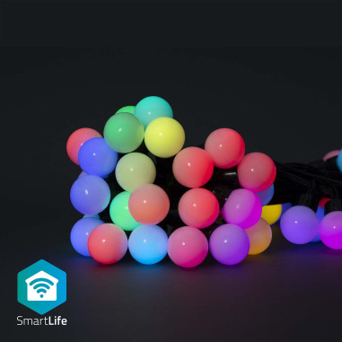 LED Décorative SmartLife  Feux de la fête  Wi-Fi  RGB  48 LED's  10.8