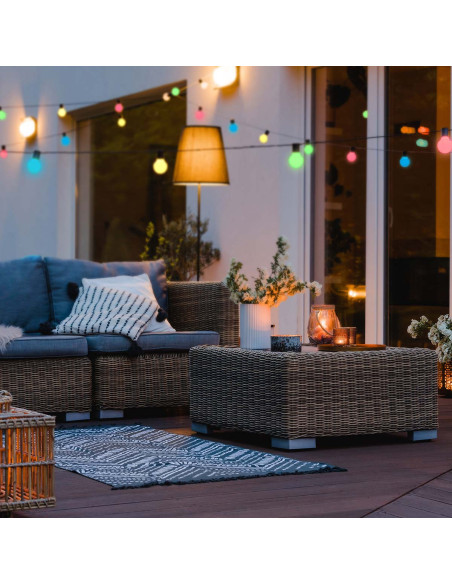 LED Décorative SmartLife  Feux de la fête  Wi-Fi  RGB  48 LED's  10.8
