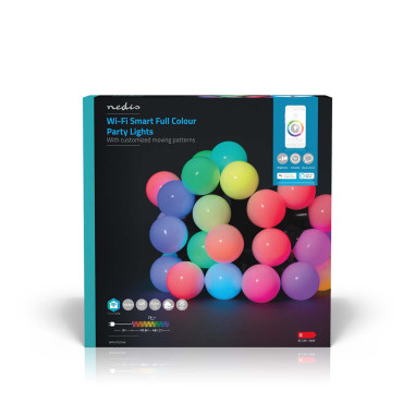LED Décorative SmartLife  Feux de la fête  Wi-Fi  RGB  48 LED's  10.8