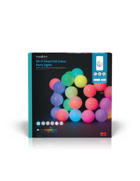 LED Décorative SmartLife  Feux de la fête  Wi-Fi  RGB  48 LED's  10.8