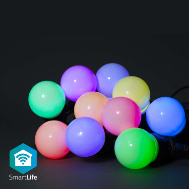 LED Décorative SmartLife  Feux de la fête  Wi-Fi  RGB  10 LED's  9.00