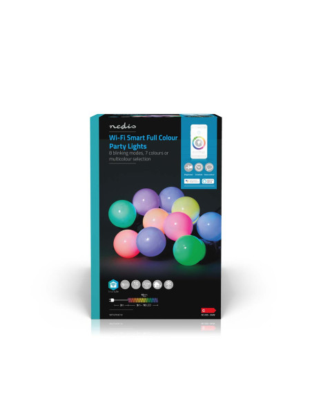 LED Décorative SmartLife  Feux de la fête  Wi-Fi  RGB  10 LED's  9.00
