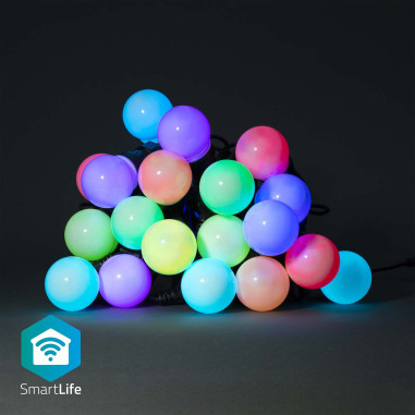LED Décorative SmartLife  Feux de la fête  Wi-Fi  RGB  20 LED's  10 m