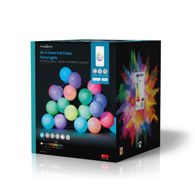 LED Décorative SmartLife  Feux de la fête  Wi-Fi  RGB  20 LED's  10 m