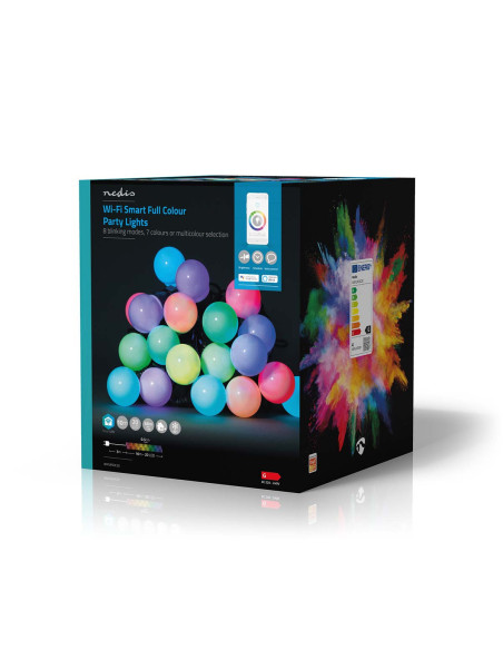 LED Décorative SmartLife  Feux de la fête  Wi-Fi  RGB  20 LED's  10 m