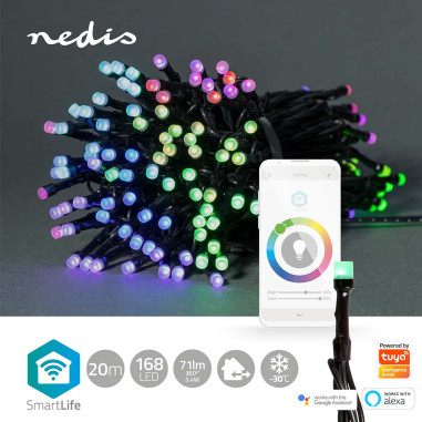 LED Décorative SmartLife  Corde  Wi-Fi  RGB  168 LED's  20.0 m  Androi
