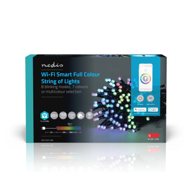 LED Décorative SmartLife  Corde  Wi-Fi  RGB  168 LED's  20.0 m  Androi