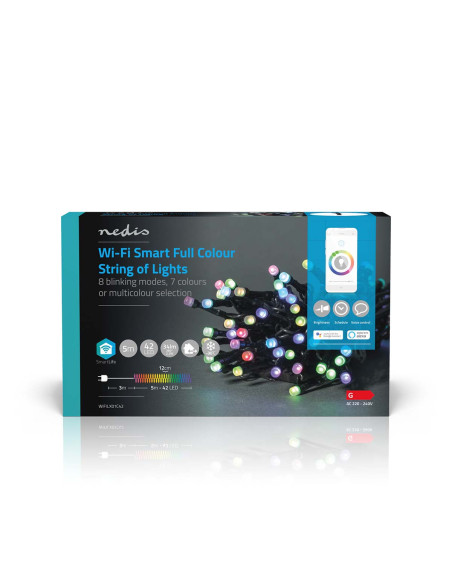 LED Décorative SmartLife  Corde  Wi-Fi  RGB  42 LED's  5.00 m  Android