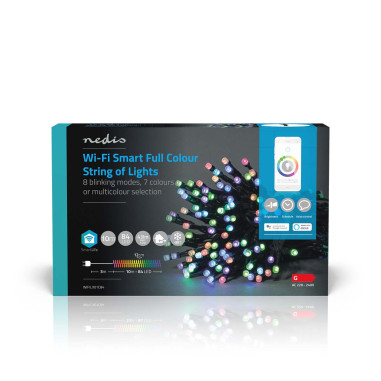 LED Décorative SmartLife  Corde  Wi-Fi  RGB  84 LED's  10.0 m  Android