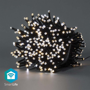 LED Décorative SmartLife  Corde  Wi-Fi  Blanc chaud à frais  400 LED's