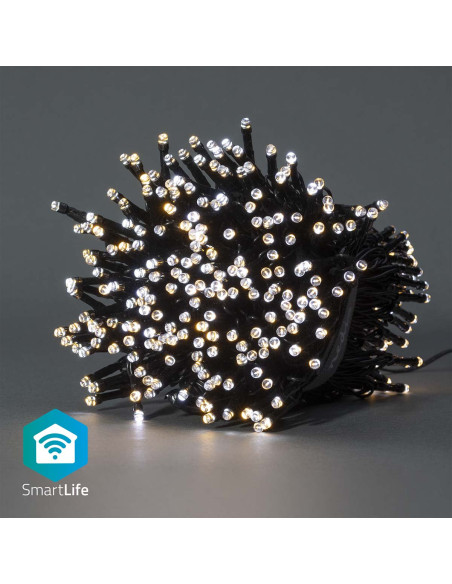LED Décorative SmartLife  Corde  Wi-Fi  Blanc chaud à frais  400 LED's
