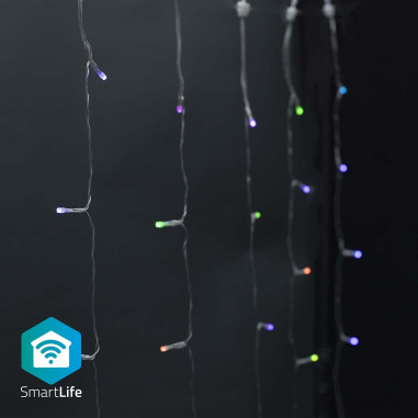 LED Décorative SmartLife  Rideau  Wi-Fi  RGB  180 LED's  3 m  Android?