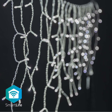 LED Décorative SmartLife  Stalactite  Wi-Fi  Blanc Froid  240 LED's  5
