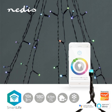 LED Décorative SmartLife  Arbre  Wi-Fi  RGB  180 LED's  10 x 2 m  Andr