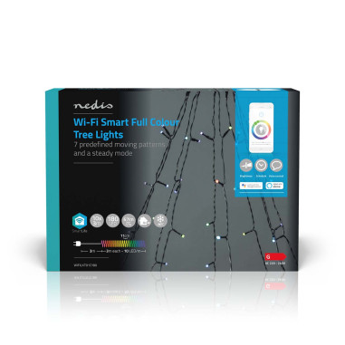 LED Décorative SmartLife  Arbre  Wi-Fi  RGB  180 LED's  10 x 2 m  Andr