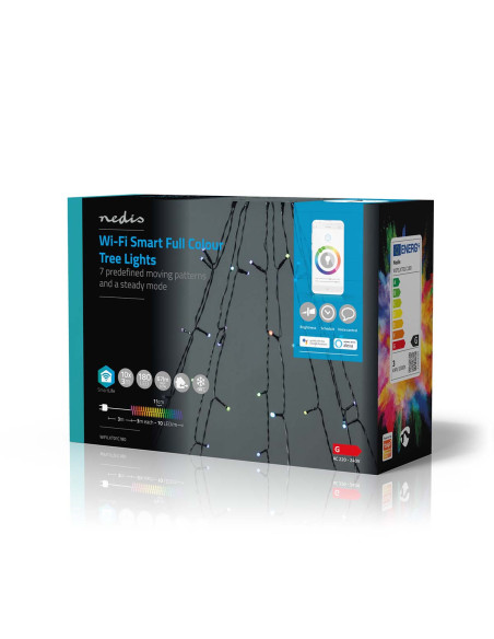 LED Décorative SmartLife  Arbre  Wi-Fi  RGB  180 LED's  10 x 2 m  Andr