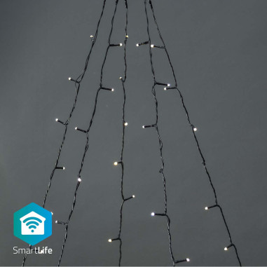LED Décorative SmartLife  Arbre  Wi-Fi  Blanc Chaud  200 LED's  20.0 m