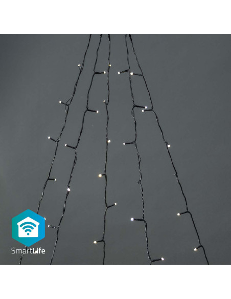 LED Décorative SmartLife  Arbre  Wi-Fi  Blanc Chaud  200 LED's  20.0 m
