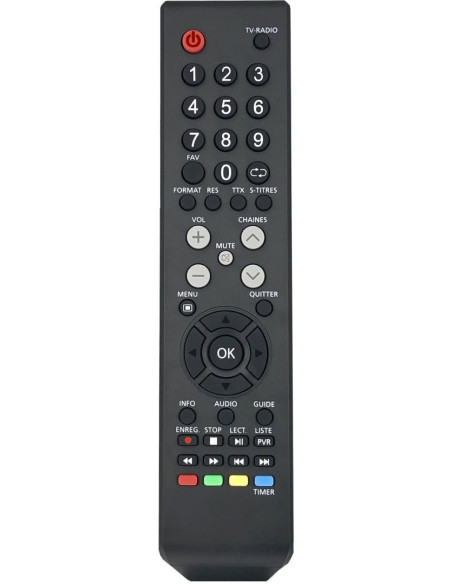 SERVIMAT III Récepteur TV satellite Full HD + Carte d'accès TNTSAT V6 Astra 19.2E