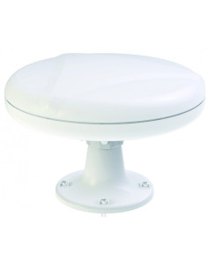 ANTARION Antenne TNT Omnidirectionnelle 360° Bateau Camping Car + AMPLI 12V
