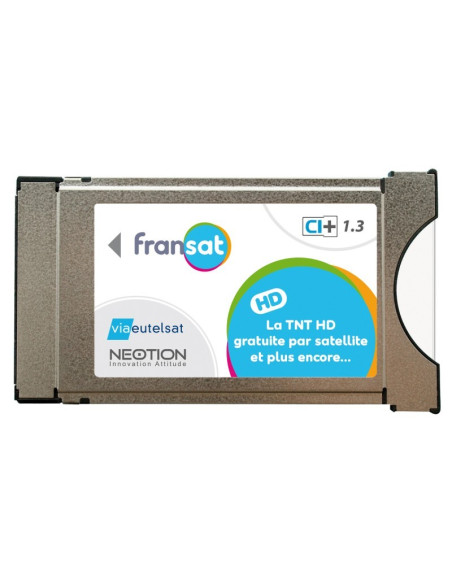 MODULE PCMCIA FRANSAT CI+ + CARTE VIACCESS FRANSAT 
