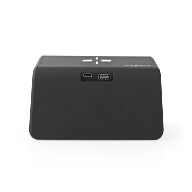 Réveil et Chargeur Sans Fil  Certifié Qi  5 / 7.5 / 10 / 15 W  USB-A M