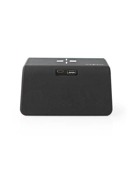 Réveil et Chargeur Sans Fil  Certifié Qi  5 / 7.5 / 10 / 15 W  USB-A M