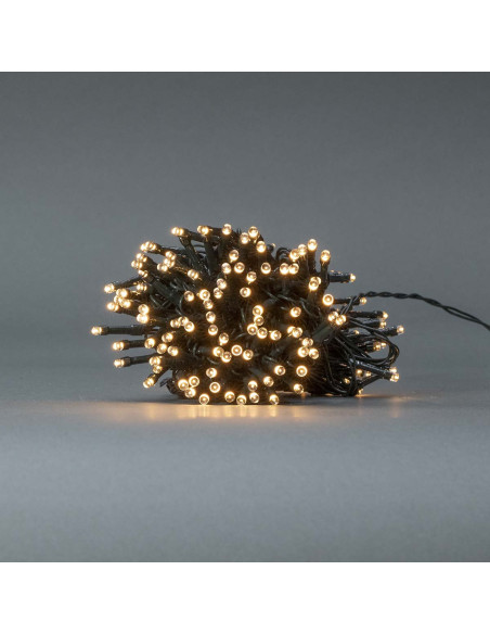 Lumières Décoratives  Corde  192 LED's  Blanc Chaud  14.40 m  Effets d