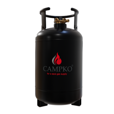 PACK CAMPKO Bouteille GPL 30L Rechargeable Bluetooth + Afficheur + Jauge Bluetooth