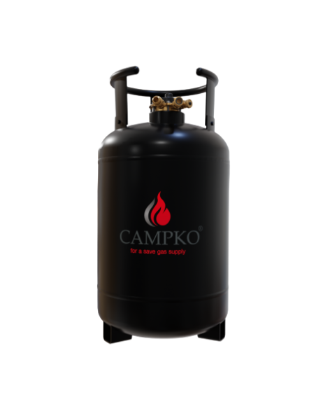 PACK CAMPKO Bouteille GPL 30L Rechargeable Bleutooth + Jauge Bluetooth