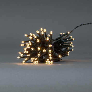 Lumières Décoratives  Corde  96 LED's  Blanc Chaud  7.20 m  Effets de