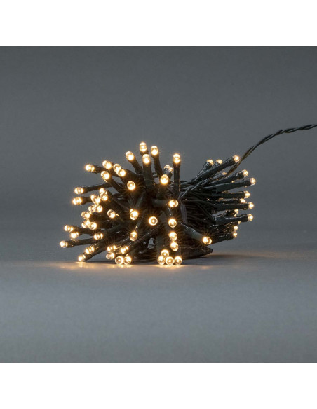 Lumières Décoratives  Corde  96 LED's  Blanc Chaud  7.20 m  Effets de