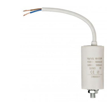 Pack x 10 FIXAPART Condensateur 10.0uf / 450 V + cable Condo 10mf micro farad