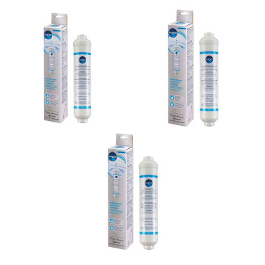PACK WPRO x3 Filtres à eau pour Réfrigérateur Universel Compatible Whirlpool Samsung LG Indesit ...