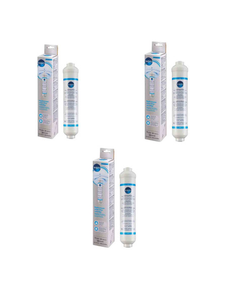 PACK WPRO x3 Filtres à eau pour Réfrigérateur Universel Compatible Whirlpool Samsung LG Indesit ...