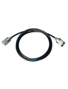 CORDON 50 OHM 50cm PL259 MALE vers PL259 MALE ACCESSOIRE TRANSMISSION ALARME RADIO CORDONS CABLES