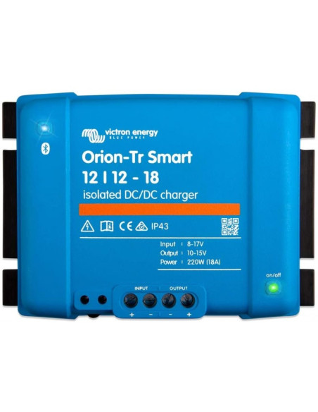VICTRON ENERGY Chargeur Orion Smart 400W Algorithme Charge à 3 Etapes
