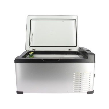 EZA Glacière à Compression 25L 12/24/230 Volts Portable Camping-Car Bateau Voiture