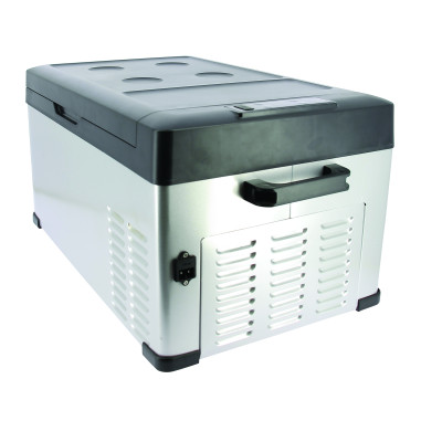 EZA Glacière à Compression 25L 12/24/230 Volts Portable Camping-Car Bateau Voiture