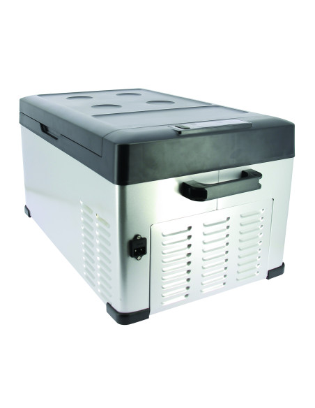 EZA Glacière à Compression 25L 12/24/230 Volts Portable Camping-Car Bateau Voiture