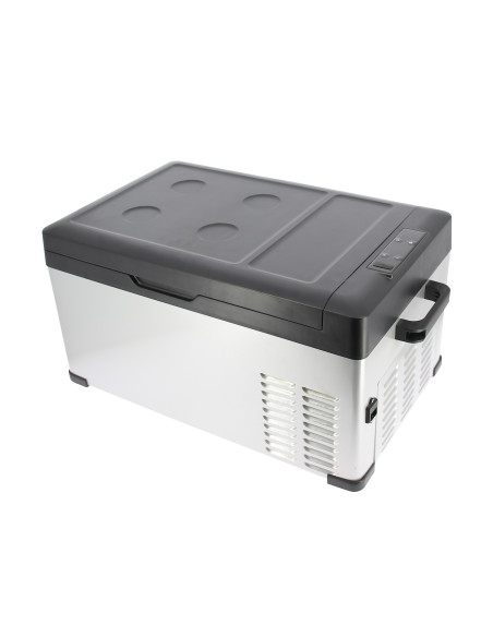 EZA Glacière à Compression 25L 12/24/230 Volts Portable Camping-Car Bateau Voiture