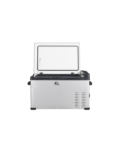 EZA Glacière à Compression Electrique 30L 12/24/230 Volts Portable Camping-Car Bateau Voiture